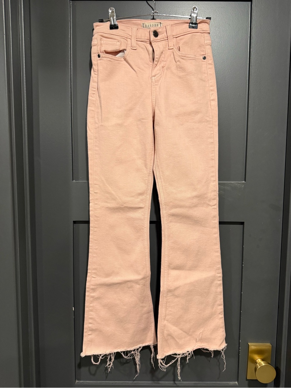 Blank NYC Peach Flare Jeans